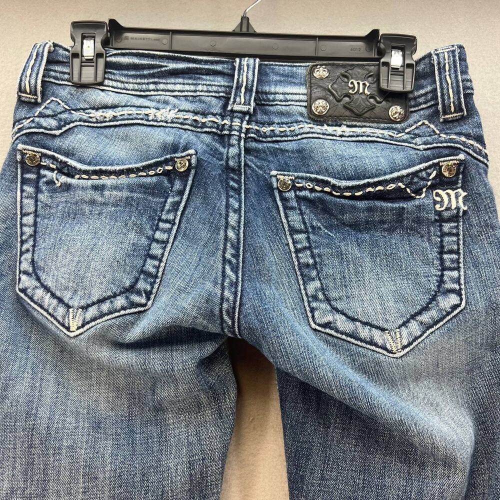 Miss Me Women's Jeans Size 26 (2) Skinny Rhinestone Minimalist Preppy Normcore - Picture 1 of 16